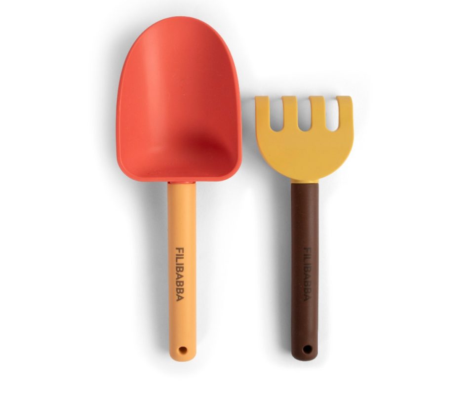 Beach Shovel Rake Peach