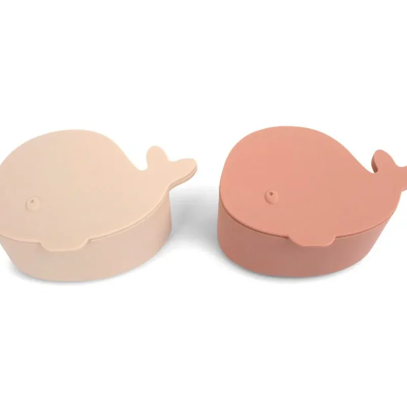 Christian The Whale Σετ Snackbox 2τμχ Blush