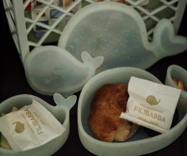 Christian The Whale Σετ Snackbox 2τμχ Confetti