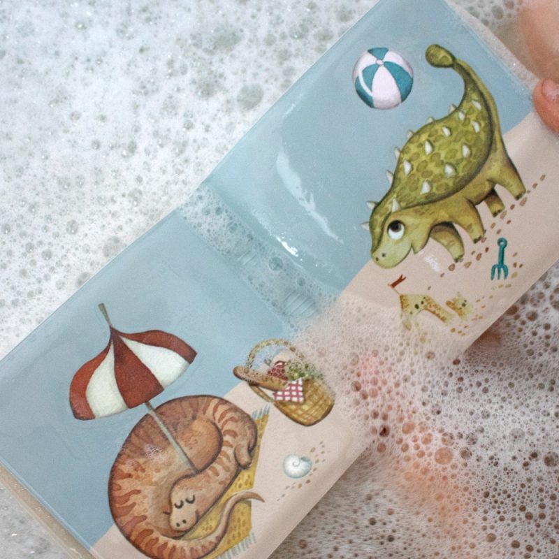 Dino Beach Bath Book