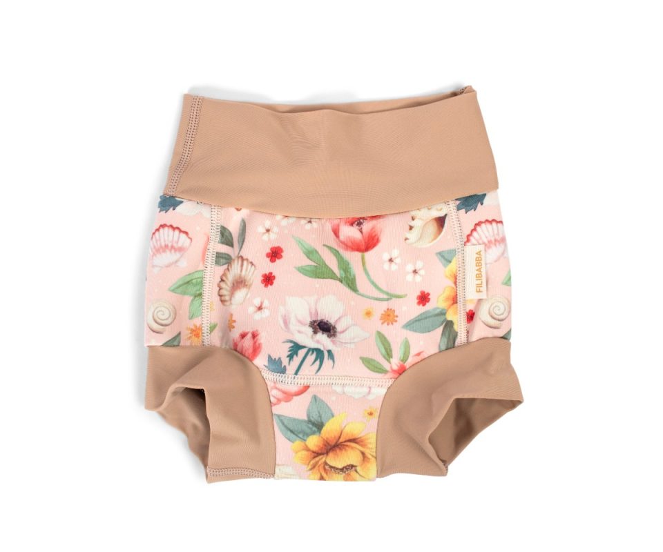 Ocean Blossom Baby Swim Pants