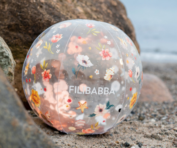 Ocean Blossom Beach Ball Confetti