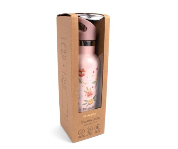 Ocean Blossom Stainless Steel Water Bottle