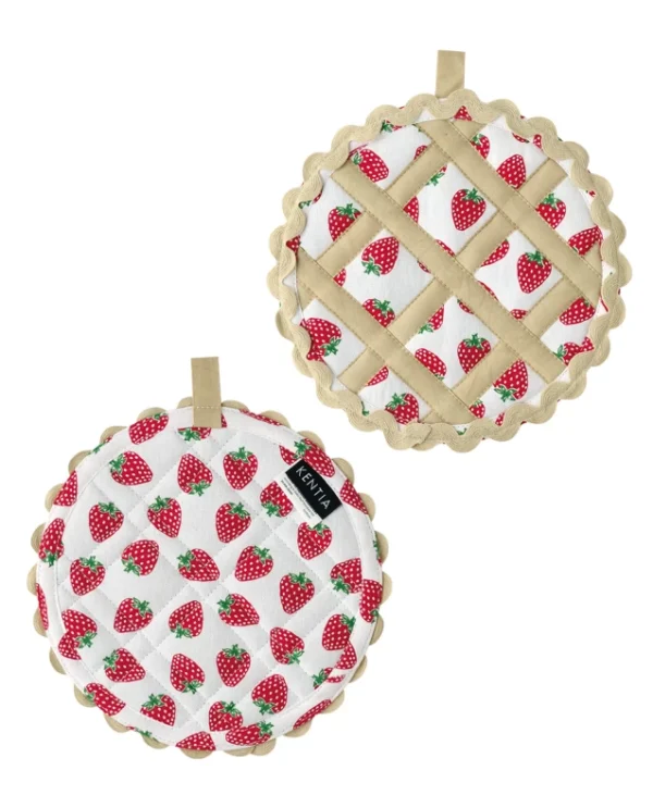 Strawberry Pie Σετ Πιάστρες 2τμχ