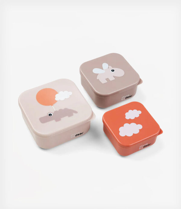 Happy Clouds Σετ Snack Box 3τμχ Powder