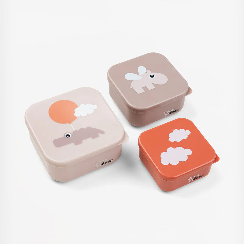 Happy Clouds Σετ Snack Box 3τμχ Powder