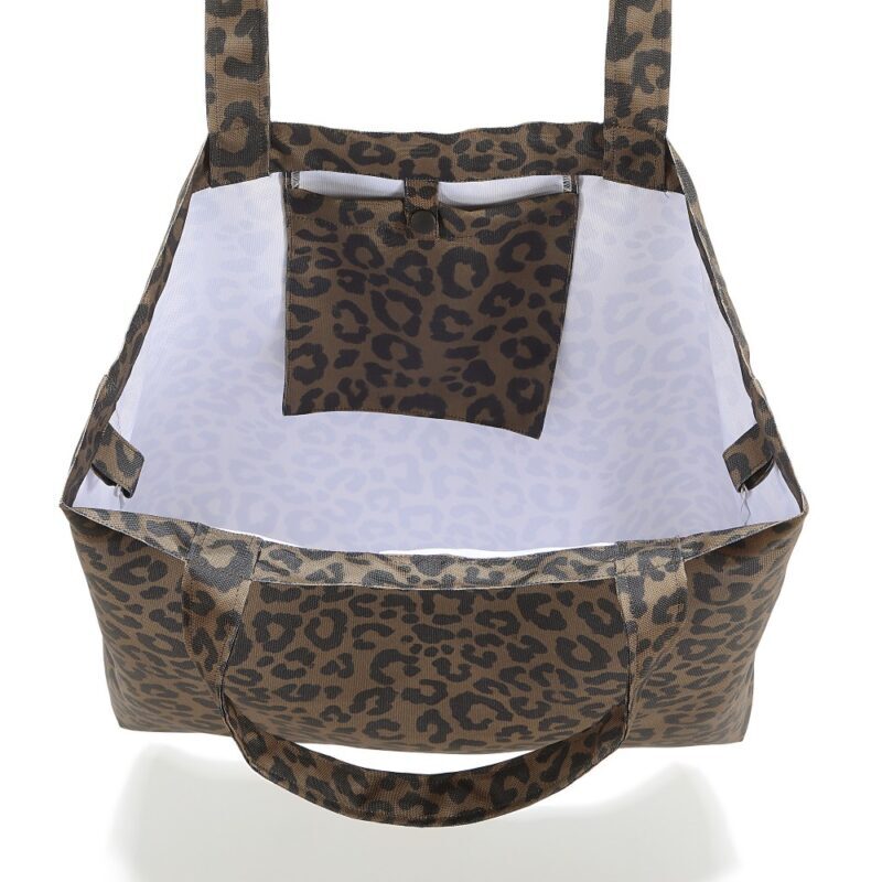 Leopard Choco Shopper Bag