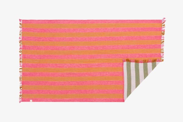 Lines Mousse Pestemal Πετσέτα Fuchsia