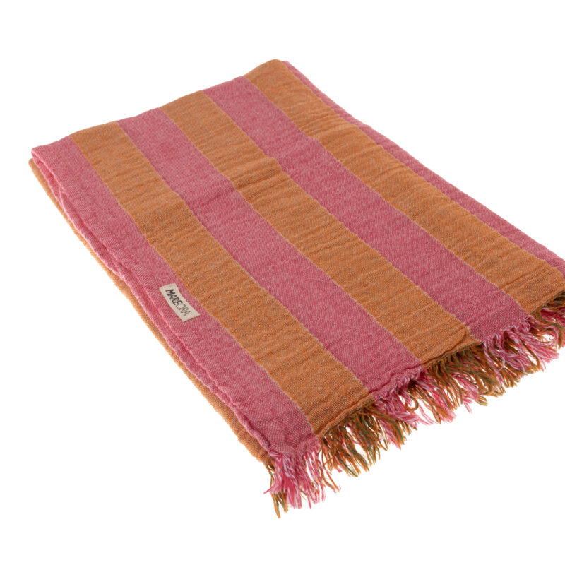 Lines Mousse Pestemal Πετσέτα Fuchsia