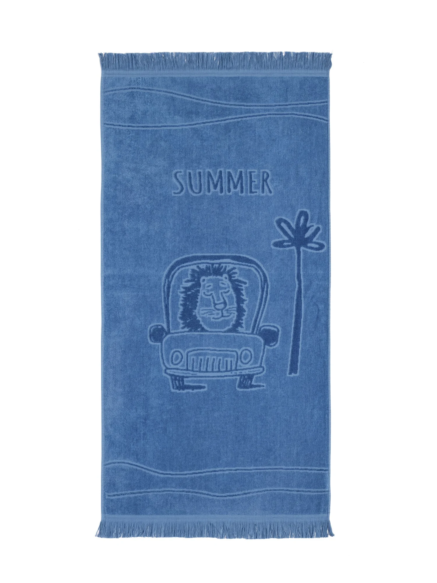 Lion Trip Jacquard Πετσέτα Θαλάσσης