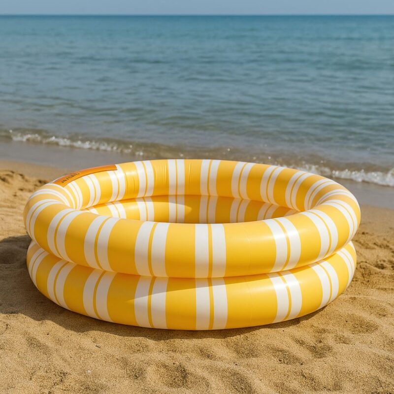 Orange Striped Πισίνα Μωρού