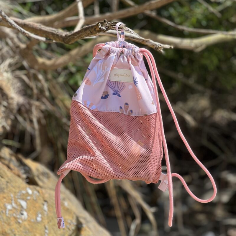 Shells Σακίδιο Πλάτης Με Δίχτυ Pink