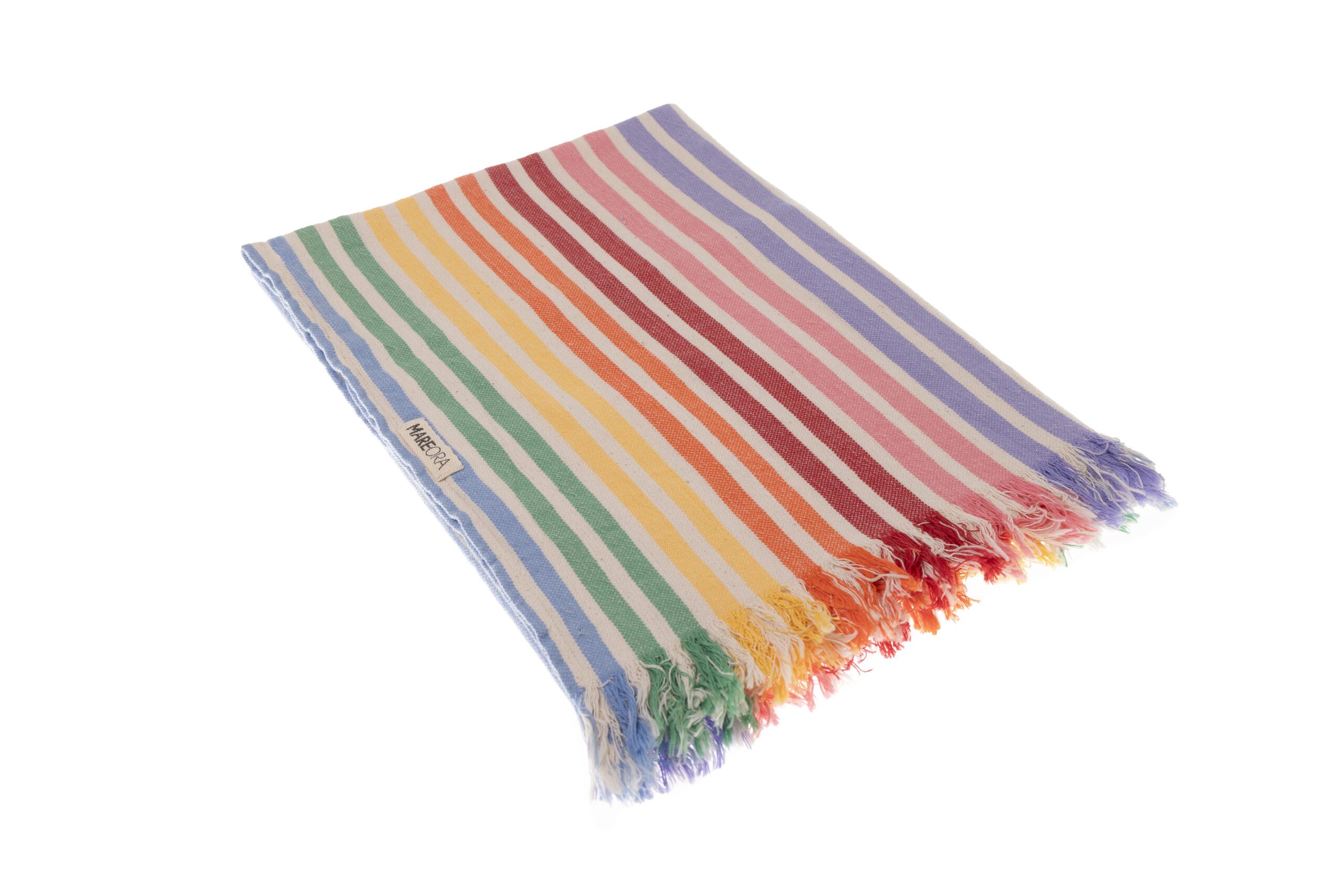Vertical Pestemal Πετσέτα Multicolor διπλωμένη