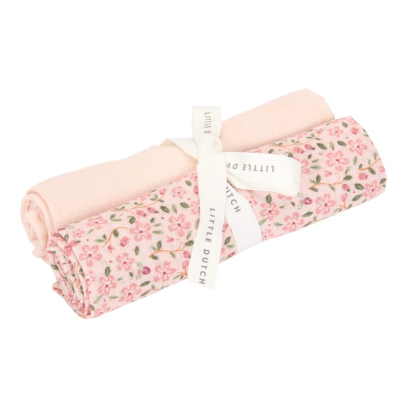 Fairy Floral/ Blossom Σετ 2 Πανάκια Αγκαλιάς Από Μουσελίνα