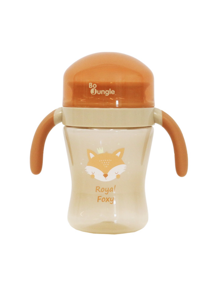 Foxy Παιδικό Ποτήρι Με Χειρολαβές Και Καπάκι