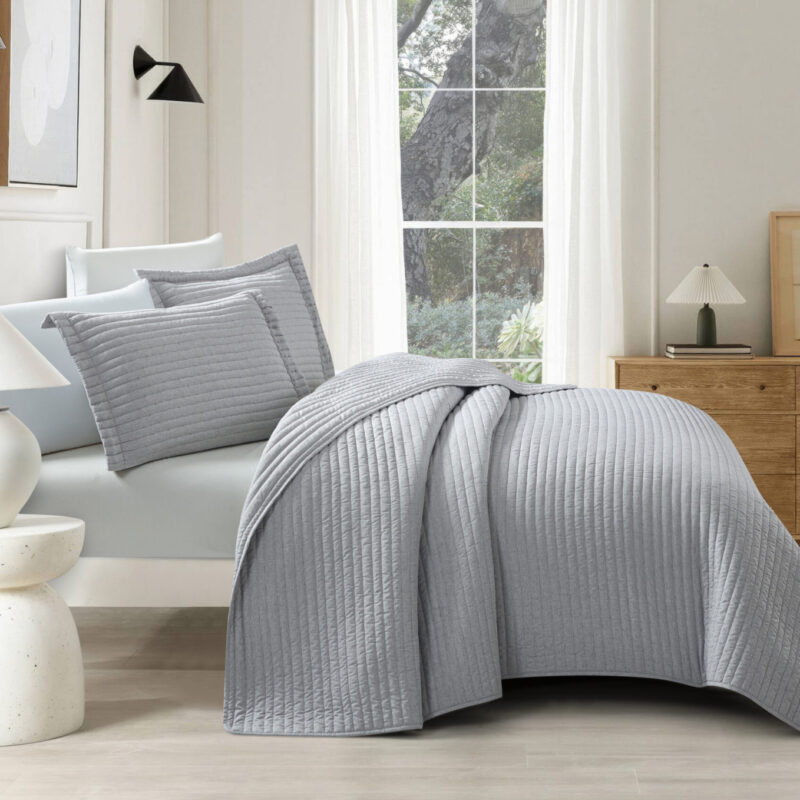 Mabelle Σετ Μαξιλαροθήκες 2τμχ Lt Grey