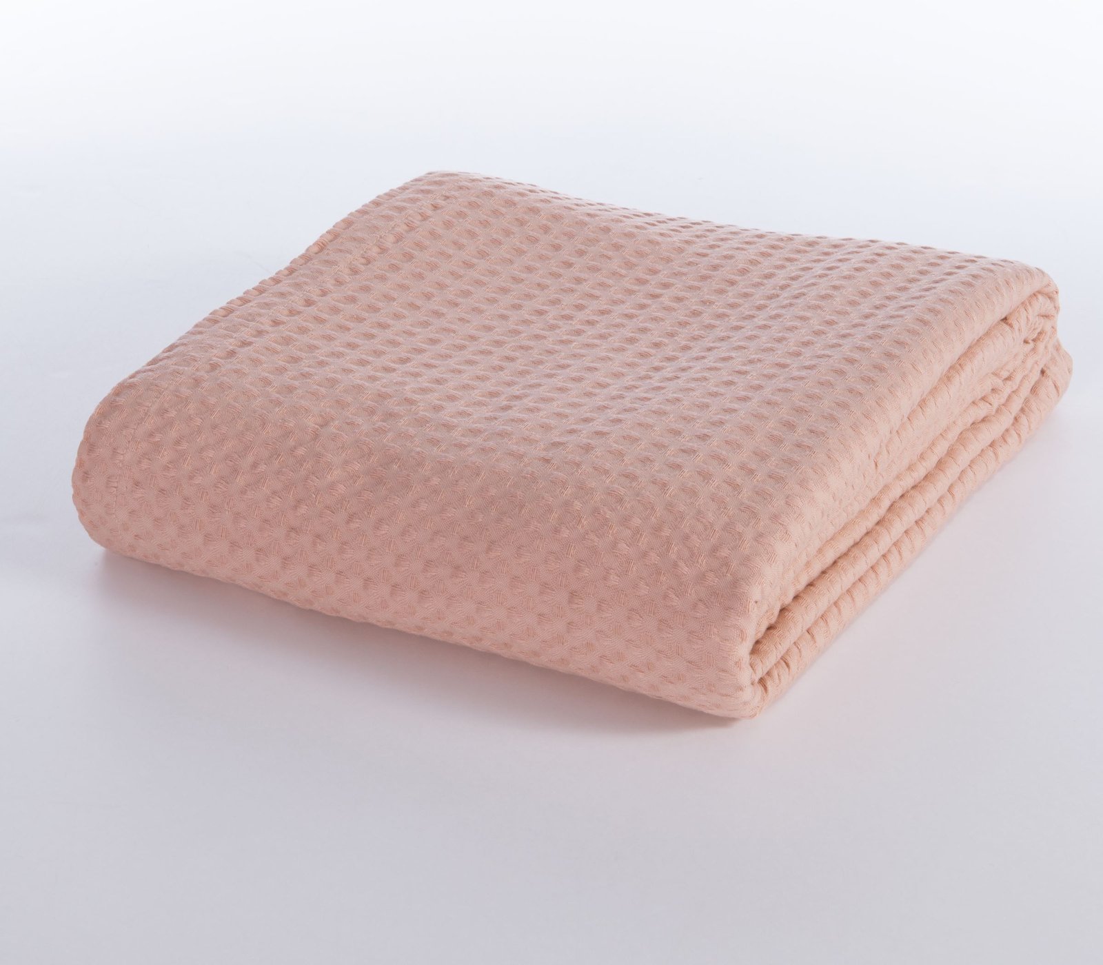 New Golf Κουβέρτα Πικέ Μονή Rose διπλωμένη