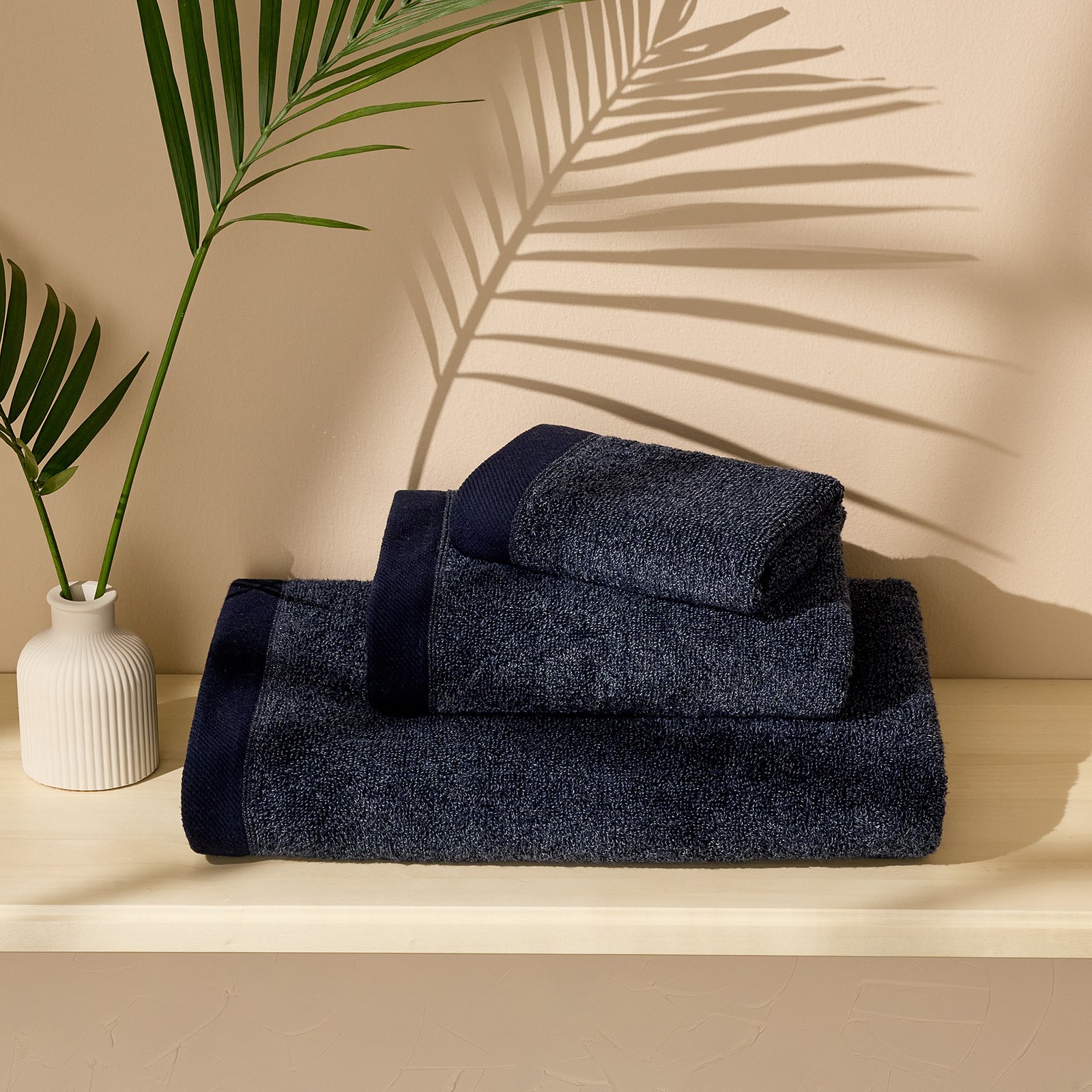 Palma Σετ Πετσέτες Προσώπου 2τμχ Denim