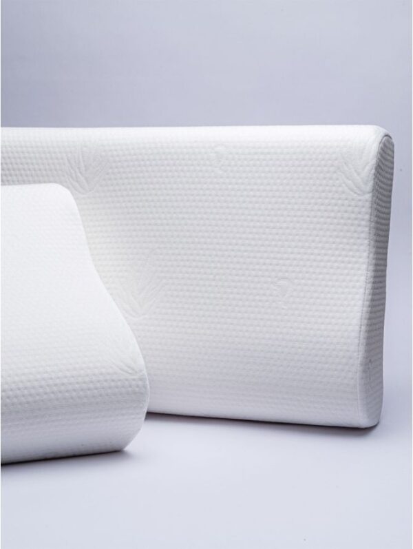 White Comfort Memory Μαξιλάρι Orthopedic Memory,