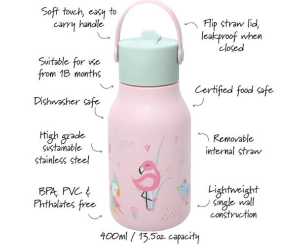 Birds Water Bottle 400ml