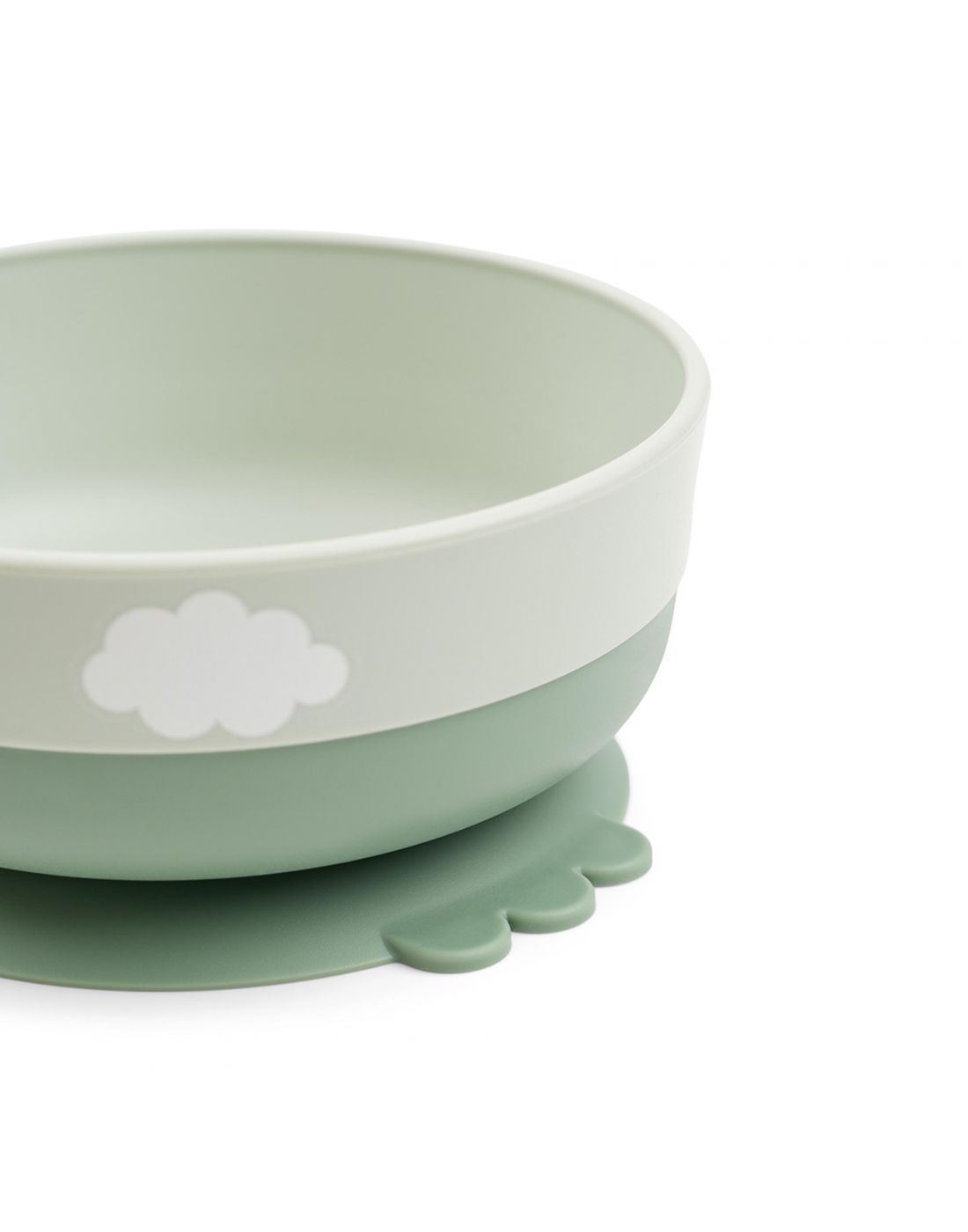 Happy Clouds Παιδικό Σετ Φαγητού 3τμχ Green