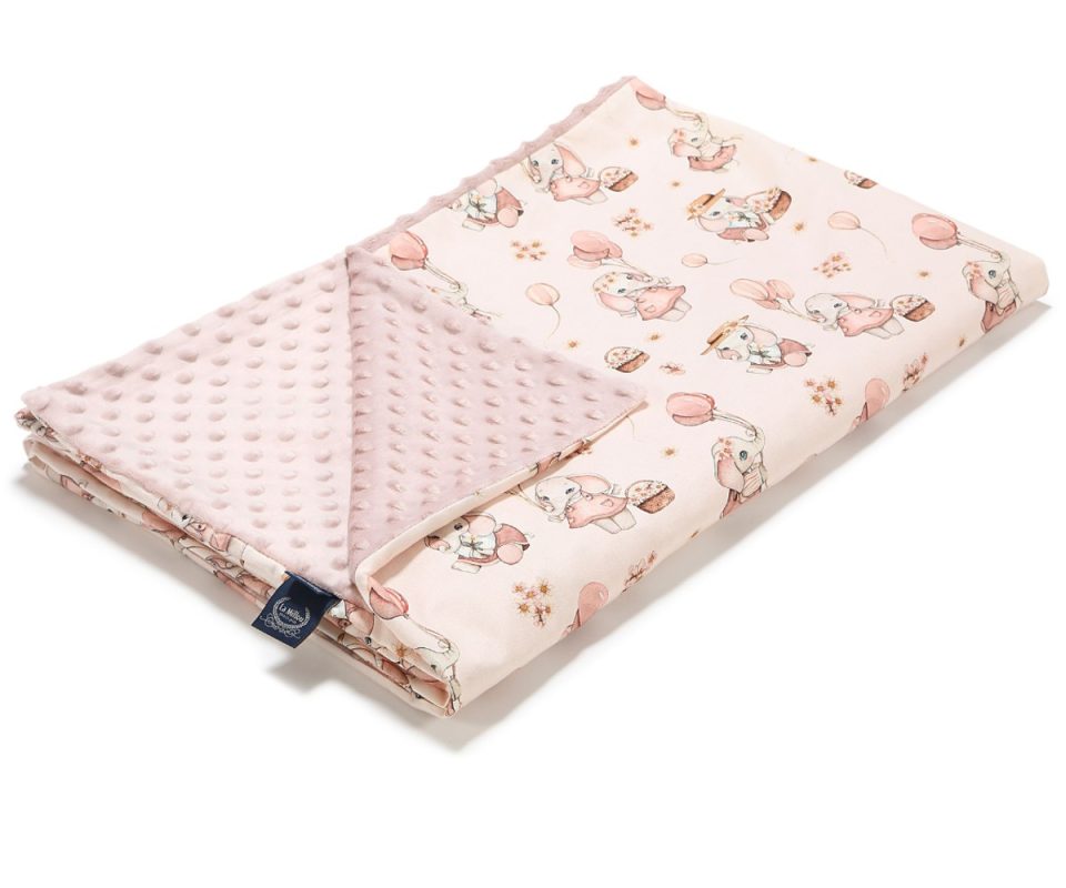 Rossie Large Λεπτή Κουβέρτα Smoke Rose