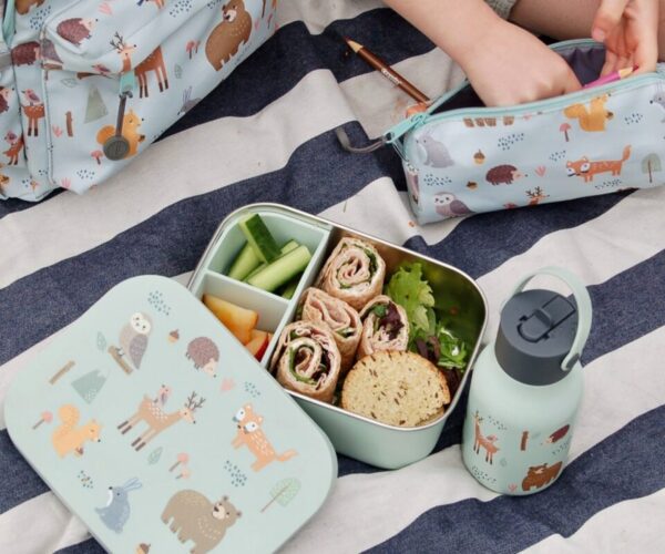 Woodland Lunch Box γεμάτο με φαγητό