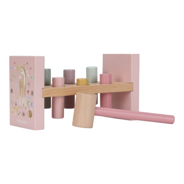 Fairy Garden Ξύλινο Παιχνίδι Αντιστοίχισης Με Σφυρί