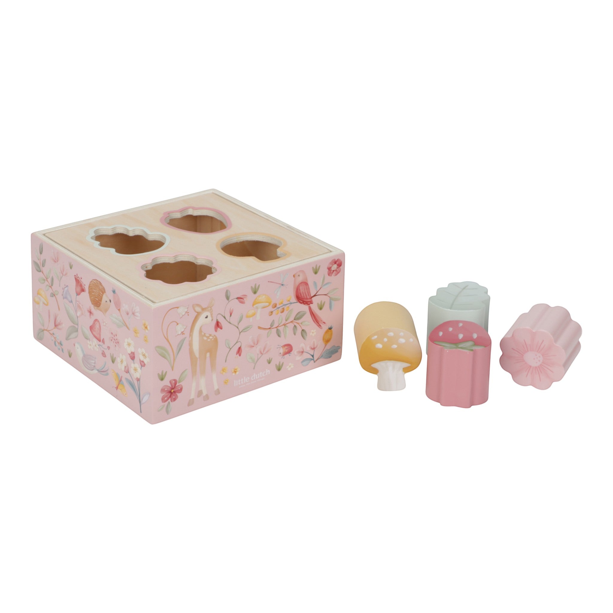 Fairy Garden Ξύλινο Παιχνίδι Ταξινόμησης Σχημάτων FSC