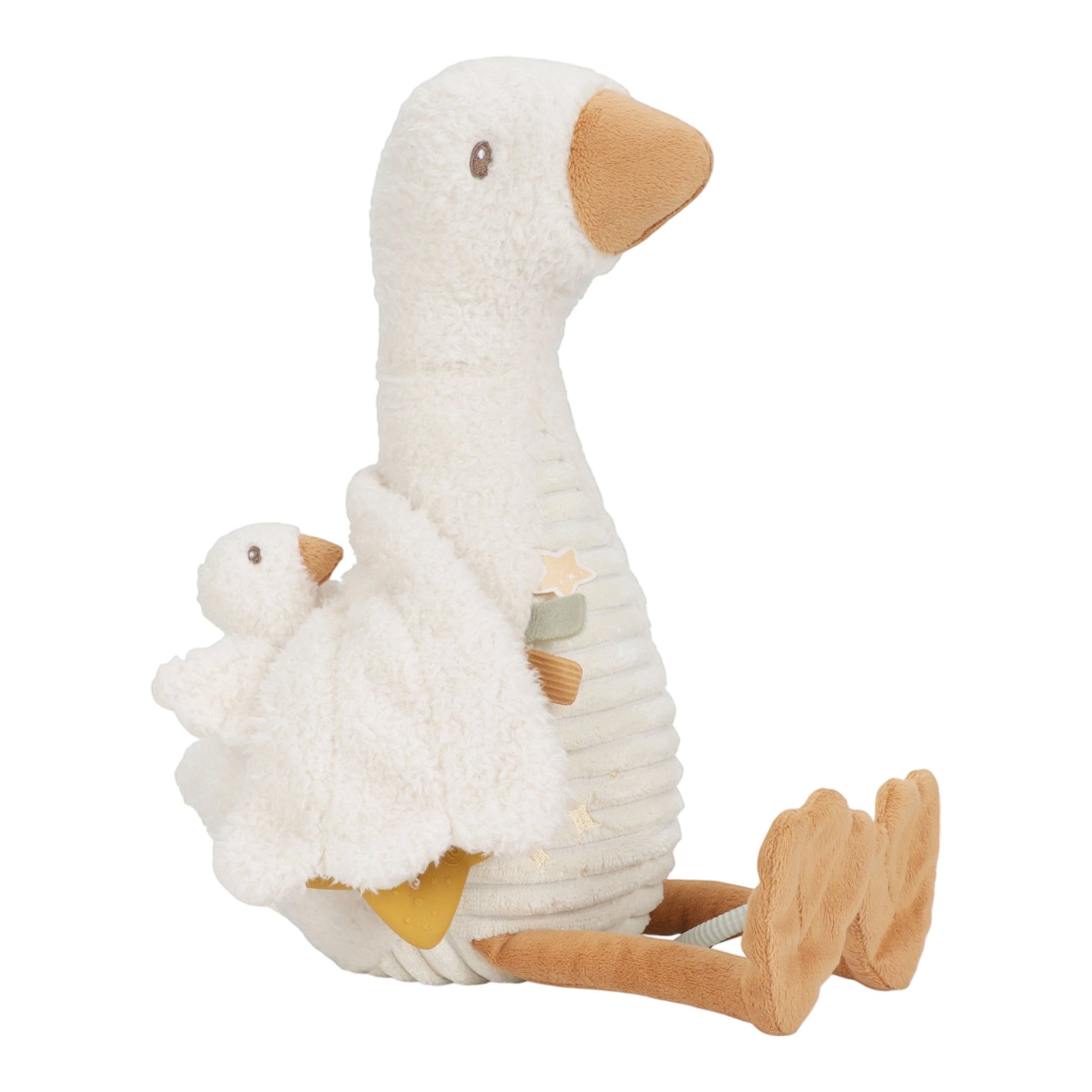 Little Goose Υφασμάτινη Χήνα Δραστηριοτήτων, από 100% υψηλής ποιότητας πολυεστέρα