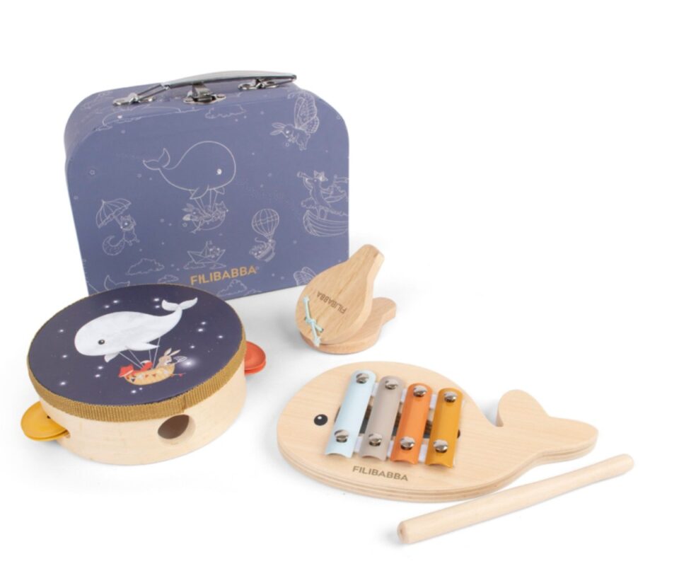 Play Set My First Wooden Toy Instruments