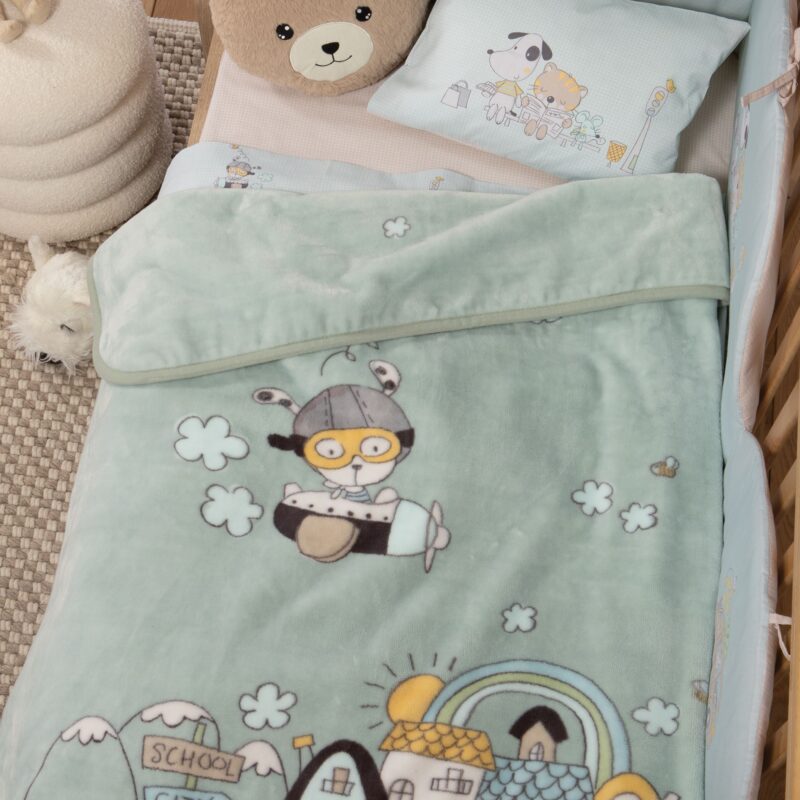 In The City Βρεφική Κουβέρτα 2 Διαστάσεις