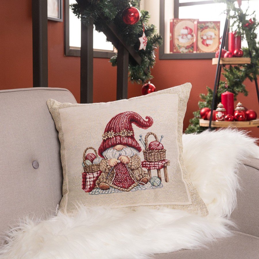 Velbert Διακοσμητική Μαξιλαροθήκη τοποθετημένη σε καναπέ