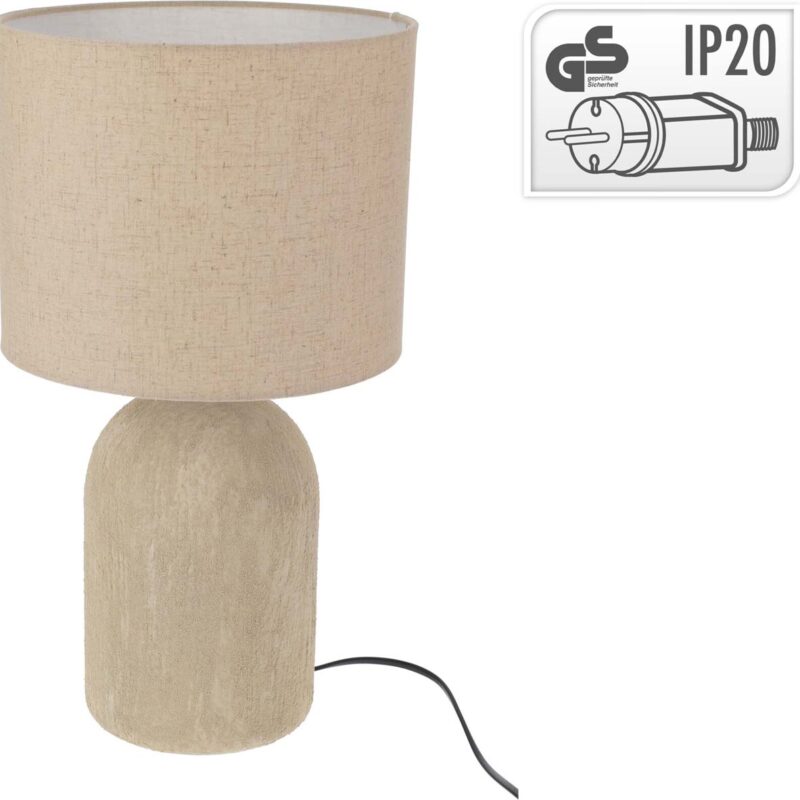 Επιτραπέζιο Φωτιστικό Μπεζ