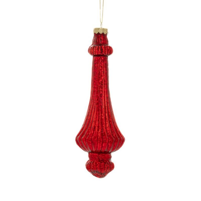 Χριστουγεννιάτικο Κόκκινο Κρεμαστό Στολίδι