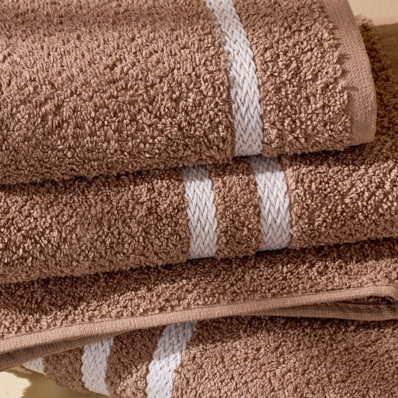 Bale Σετ Πετσέτες Προσώπου 2τμχ Coffee