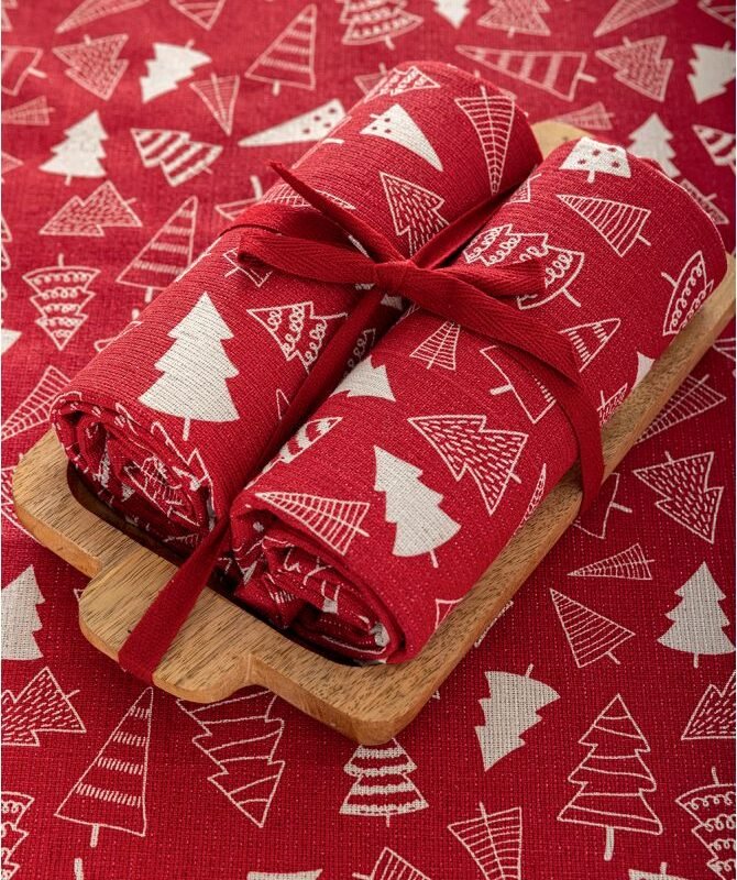 CC100 Σετ 2 Πετσέτες Κουζίνας Με Ξύλινο Δίσκο