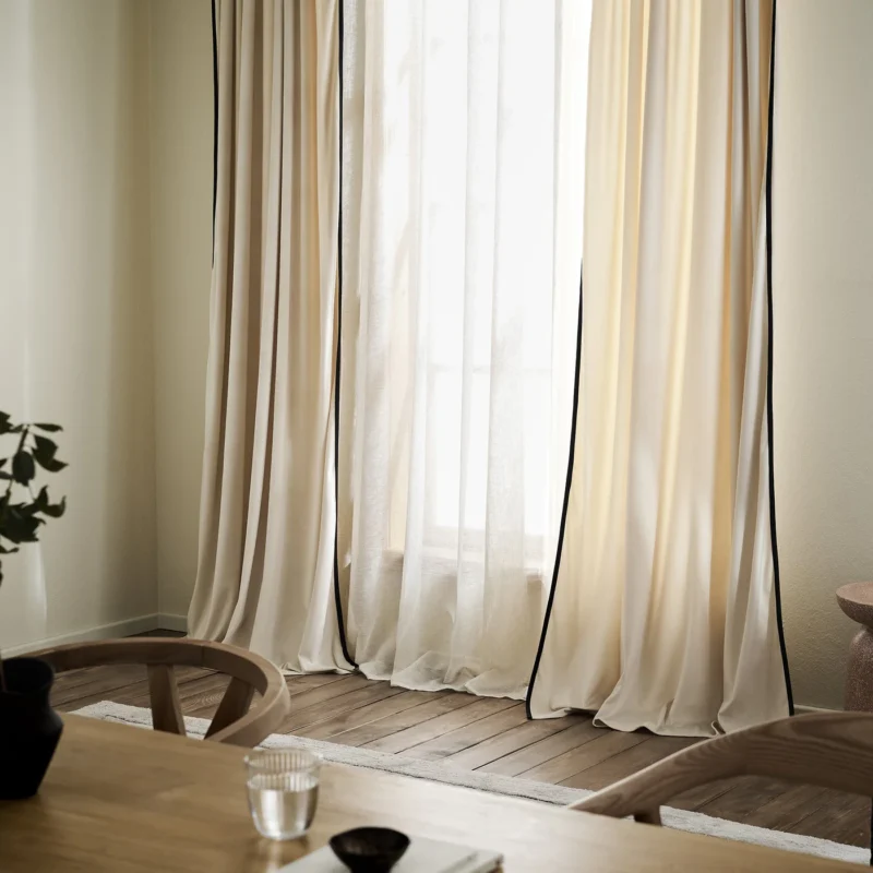 Eloise Κουρτίνα Moon Ecru