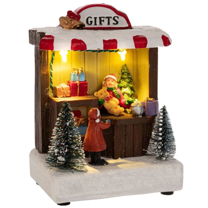 Gift Shop Με Led Φως Μπαταρίας