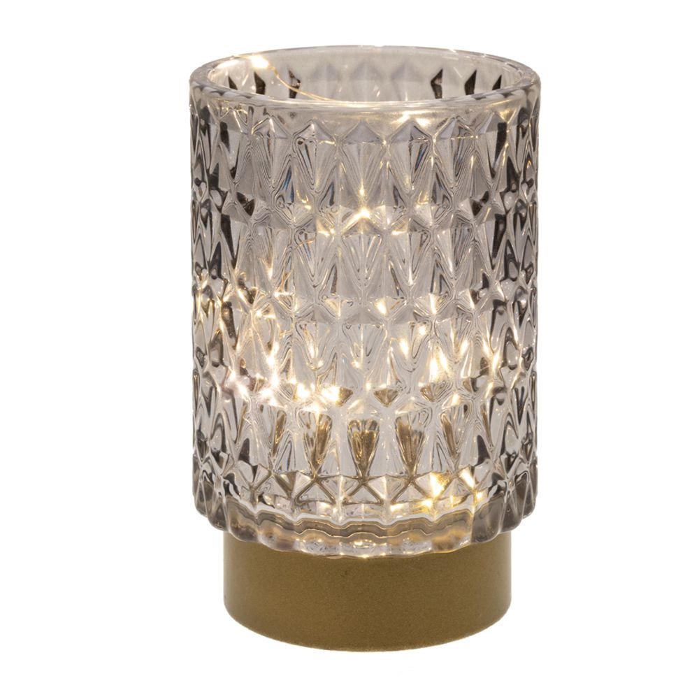 Led Γυάλα Με Σύρμα Γκρι