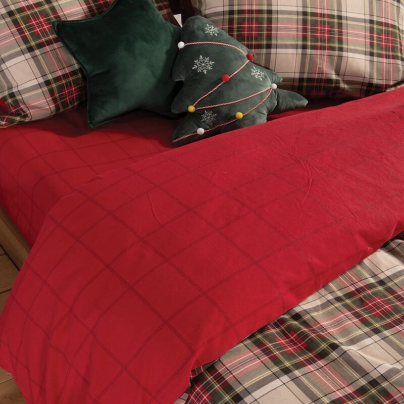 Noel Σετ Χριστουγεννιάτικη Παπλωματοθήκη Μονή 3τμχ