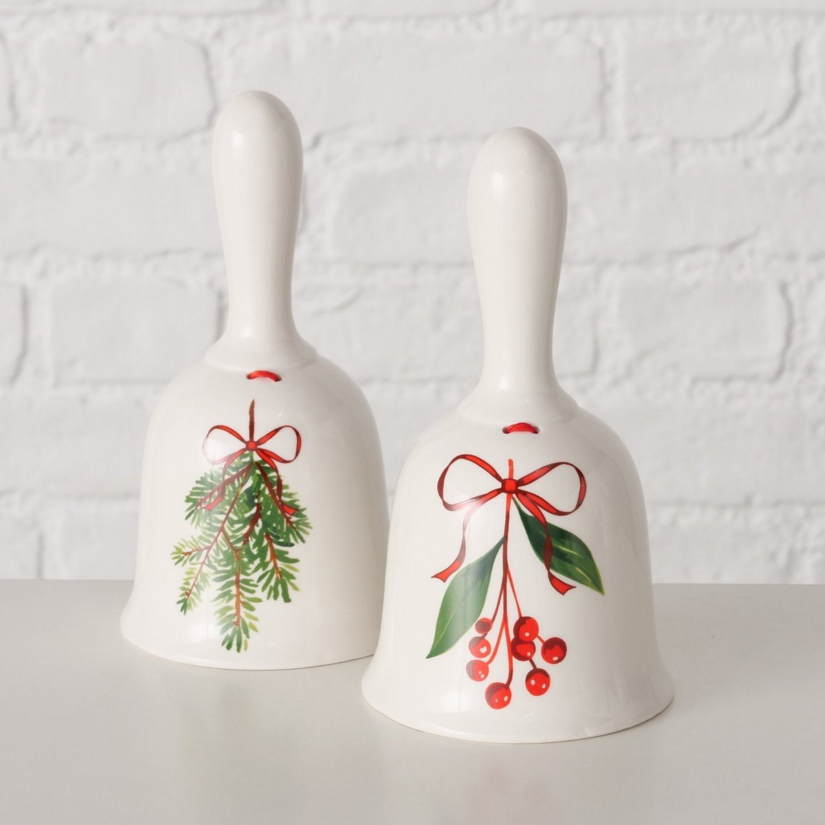 Noelle Καμπάνα Γκι Με Έλατο 2 Σχέδια