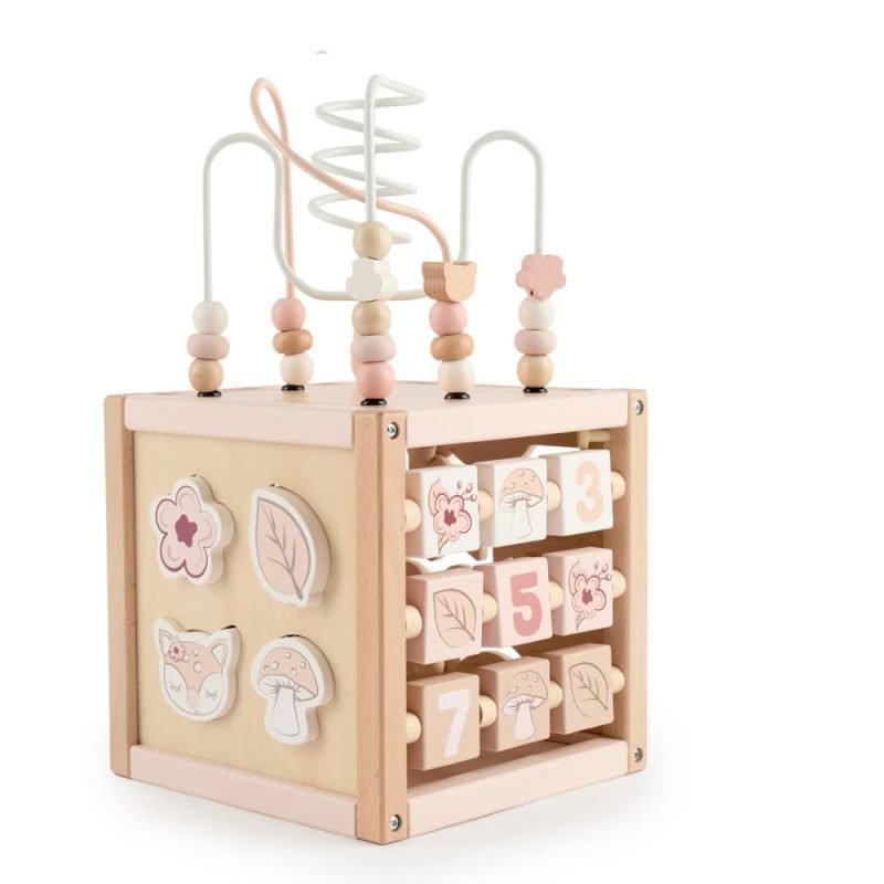 Reh Ella Ξύλινος Κύβος Δραστηριοτήτων