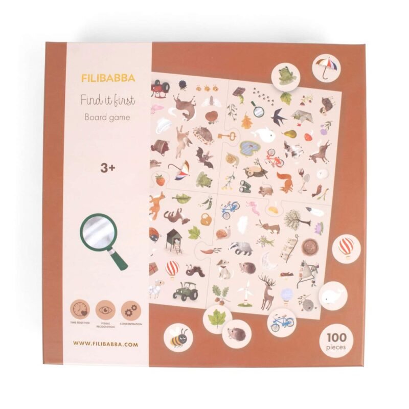 Who Finds it First? Board Game