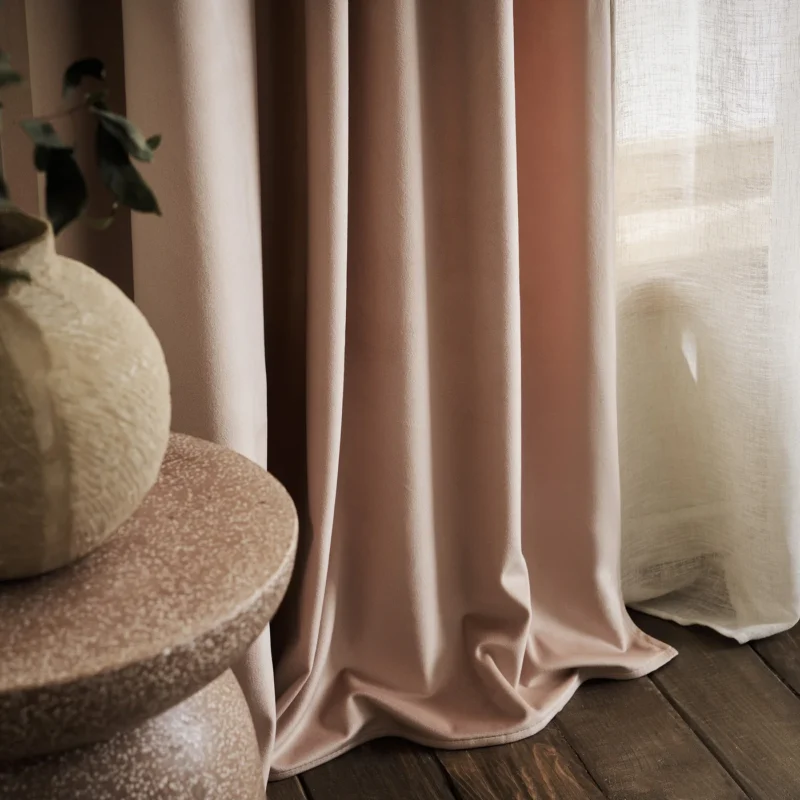 Winter Κουρτίνα Salmon Dawn