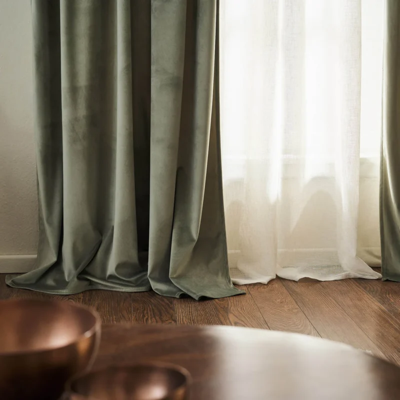 Winter Κουρτίνα Shadow Green