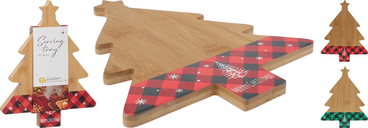 Δίσκος Bamboo Δέντρο 2 Σχέδια