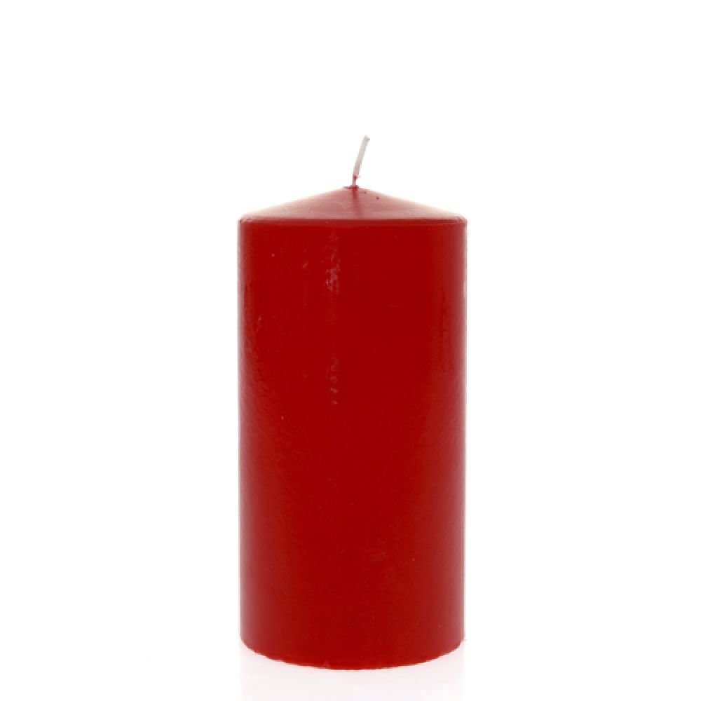 Κερί Κύλινδρος Κόκκινο 2 Μεγέθη