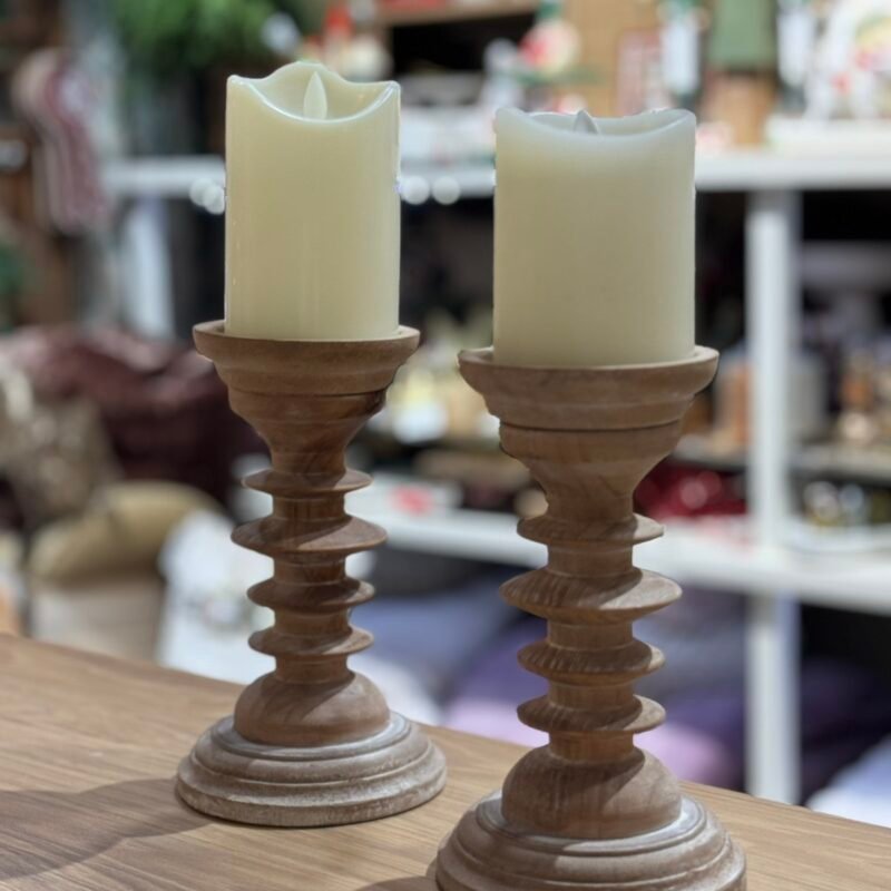 Ξύλινο Κηροπήγιο