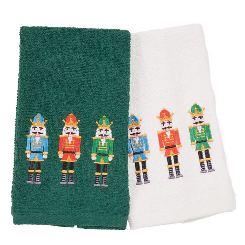 Σετ Christmas Ποτηρόπανα 0811 2τμχ